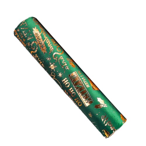 Navideño - Coat Rectangular Vintage | Caminos De Mesa Navideños, De Mesa Con Purpurina Dorada, Decoración Navideña De Temporada para Cocina, Rollos De Tela De Felpa para Bodas, Fiestas