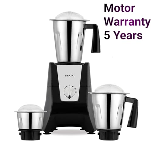 Image of Bajaj Mixer Grinder Model Nebula 1000W Colour Black