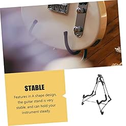 Vaguelly Support De Guitare Pliant Support Pliant Pour Guitare Support D’étui à Guitare Support De Guitare Électrique Support De Sol Pour Guitare Guitares Basses Le Fer Porte-crochet Éponge - Les Beatles, Paul McCartney, John Lennon, RIngo Starr, George Harrison Vaguelly Support De Guitare Pliant Support Pliant Pour Guitare Support D'étui à Guitare Support De Guitare Électrique Support De Sol Pour Guitare Guitares Basses Le Fer Porte-crochet Éponge – Image 5