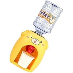 Dispensador De Agua Animado Miniaturas Perro de Dibujos Animados Mini Dispensador de Agua Perro Animal Máquina de Agua Min Dog Poting Webing Water Fountains Taza Accesorios De Cosplay