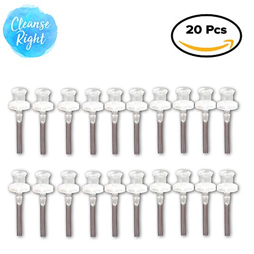 Cleanse Right Ear Wax Removal Kit- with Otoscope! 20 Disposable Tips 8, pcs Pick Removal Set, Wash Basin and Syringe! - Cleaner Tool to Remove Ear Blockage - Irrigation Device for Adults and Kids - Thumbnail 7