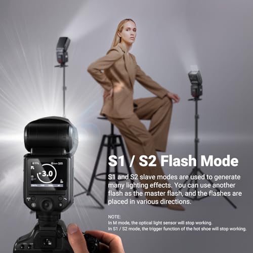 Image of NEEWER TT560 Camera Flash Speedlite Compatible with Canon Sony Nikon Panasonic Fuji DSLR with Universal Single Contact Hot Shoe Mount, Speedlight Compatible with Sony ZV1, NOT for ZV-1F, No TTL