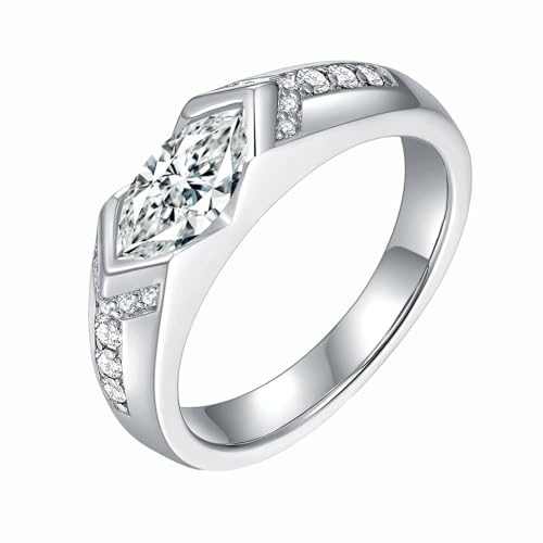 Bague lymphatique magnétique moissanite contre les gonflements