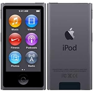 Apple Ipod Nano 7e Generatie 16 GB 7G Mp3 Speler Bluetooth, SPACEGREY