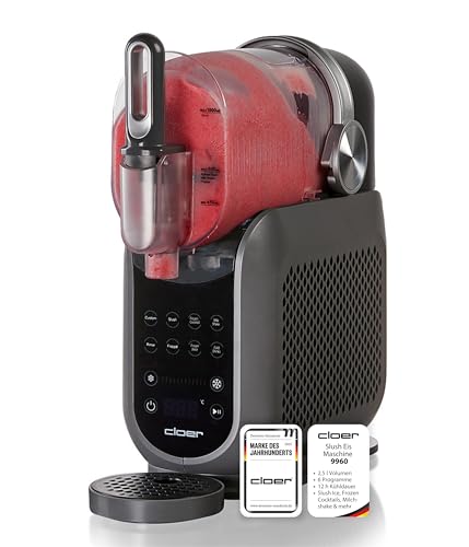Cloer 9960 Máquina de granizados, hasta 2,5 litros, 6 programas,