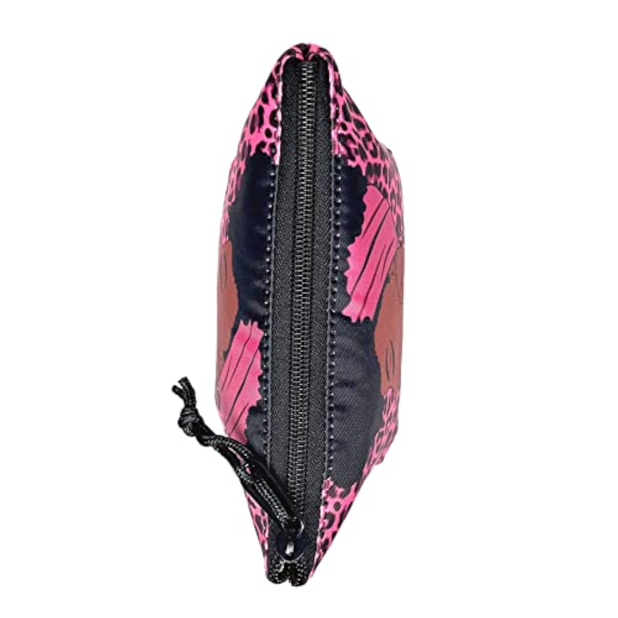 2 Pieces Makeup Bag Melanin Womens Printed Cosmetic Bag