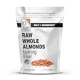 It's Just - Raw Whole Almonds, Grown in California, 32oz (2lbs), Unsalted, Premium Quality, Supreme Grade, Naturally Semi Sweet, Made in USA