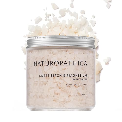 11 Best Bath Soaks for Sore Muscles: Relief That Works for Women Over 50 11 Naturopathica Sweet Birch and Magnesium Bath Flakes, Soothing Daily Bath Soak for Muscle Discomfort, Bathing Alternative to Epsom Salt, Relaxing Tension Relief Soak for Men and Women, 11 oz