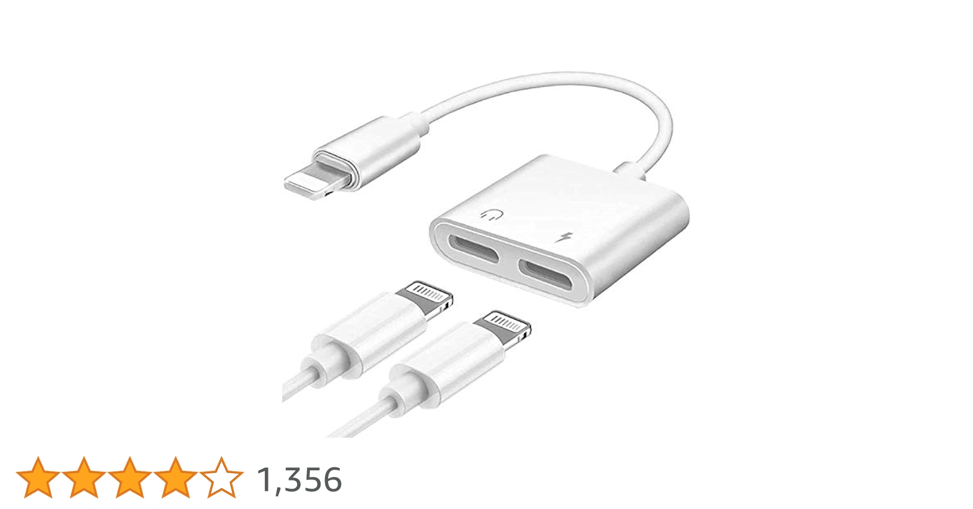 iPhone13 128GBミッドナイト 電源アダプタ　ヘッドホンジャック Apple 純正 ライトニング-3.5mm ヘッドフォンジャックアダプタ