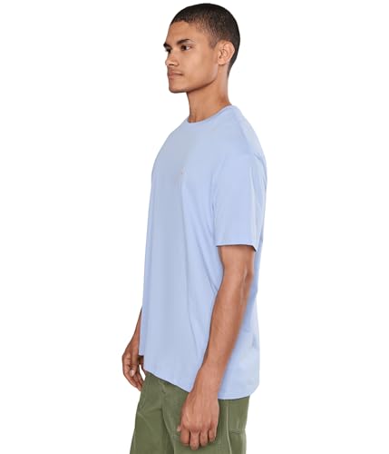 Image of POLO RALPH LAUREN Men's Classic Fit Jersey Crewneck T-Shirt Pebble Blue MD