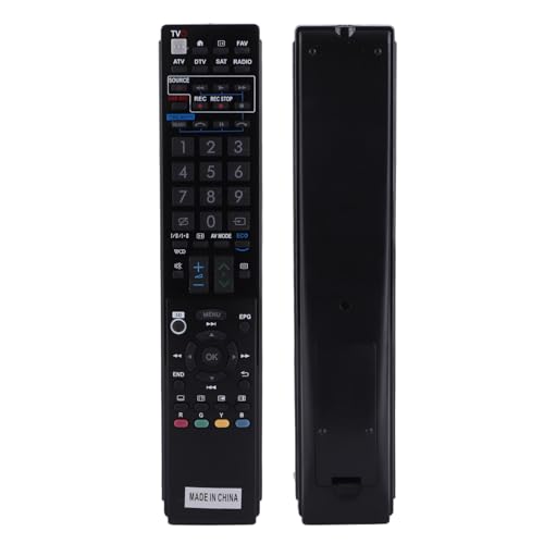 Mando a Distancia Universal para TV: Compatible con Todos los Televisores Sharp LED LCD HD 3D, Mando a Distancia de Repuesto para TV