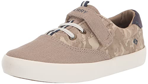 Sperry Spinnaker Washable JR Sneaker, CAMO, 7 US Unisex Little Kid