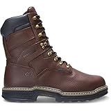 Wolverine Men's Darco 8 Inch INT MET Steel-Toe EH Work Boot, Brown, 8.5 M US