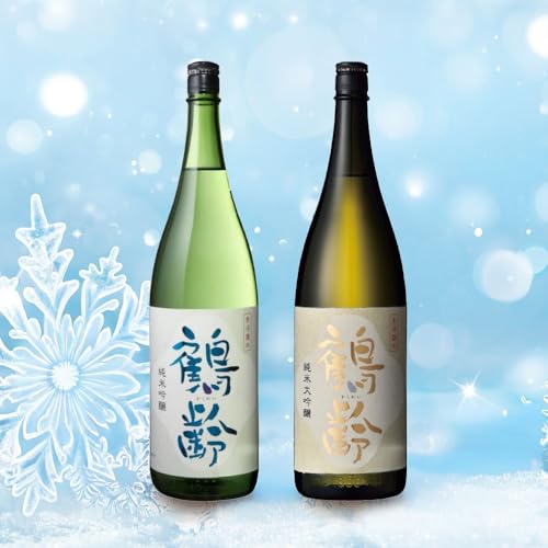 [定期便]全3回 定期便 4か月毎 鶴齢 純米吟醸 純米大吟醸 1.8L 各1本 計2本 晩酌 酒 日本酒 常温 熱燗 15%