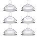 Comotomo Replacement Silicone Nipples, Fast Flow - 6 Pack