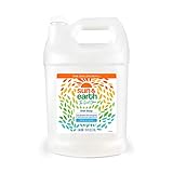 Concentrated Liquid Dish Soap by Sun & Earth, Plant-Based Ingredients, Unscented, 128 Fl Oz Bulk Size, Packaging May Vary