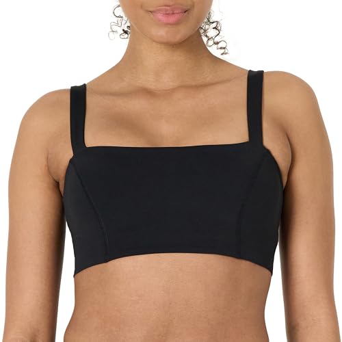 Image of Amazon Essentials Women's Active FormFlex Buttery Soft Light Support Bandeau Sports Bra with Adjustable Straps