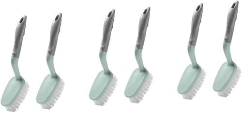 6 unids Cepillo de piso Limpiador de bañera Escoba de piso Cepillo de polvo Cepillo de banco Cepillo de baño Cepillo de limpieza Cepillo de limpieza disponible en Yaxa Peru