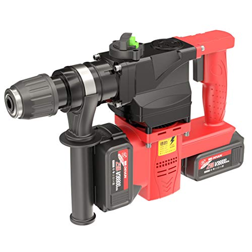 KUANDARYJ Akkuschrauber Akku-Bohrschrauber Akku-Schlagbohrschrauber Profi-Koffer 360 Grad drehbarer Zusatzhandgriff… – Bild 3