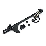 Heinmo Car Billet Aluminum Throttle Cable Carb Bracket For Holley 4150 4160 Carburetor 350 Black Throttle Bracket Adapters