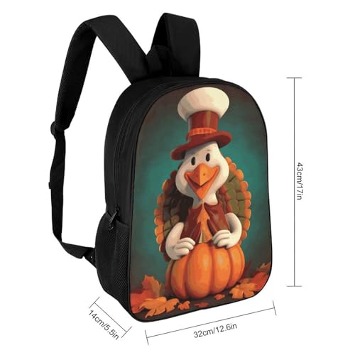 Sac à dos Thanksgiving ordinateur 43,2 cm mixte pour travail