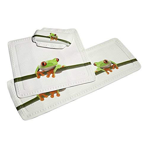 Kleine Wolke 1 bathmat Charlie in May Green Kleine Wolke 1 bathmat Charlie in May Green