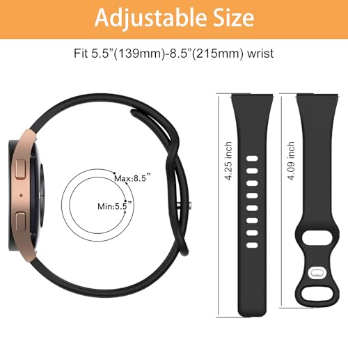 3 Pack de Correas Slim para Reloj Garmin 20mm Silicona miniatura 4