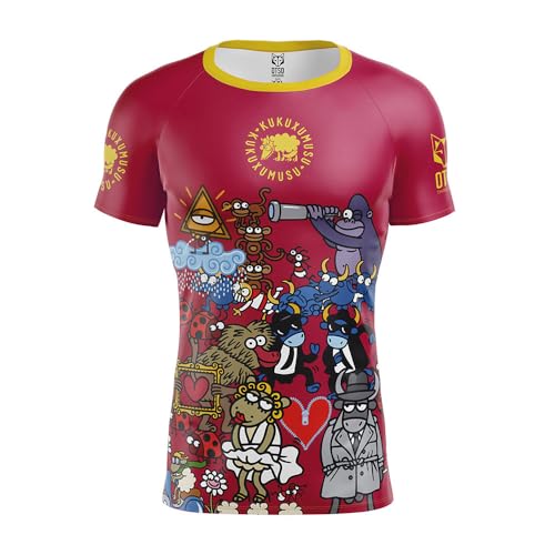 T-shirt Otso Kukuxumusu Mix Kuku manche courte L pour le sport et le trail