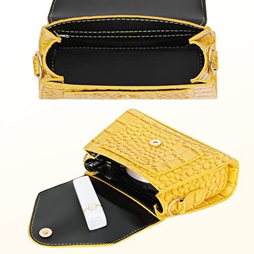 Image of Women's Summer Mini Crossbody Bags, Top Handle Clutch Handbag, Trendy Cute Purse