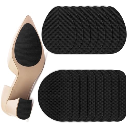 16 PCS/8 Pairs Non-Slip Shoe Pads for Bottom of Shoes– Self-Adhesive Sole Protectors for High