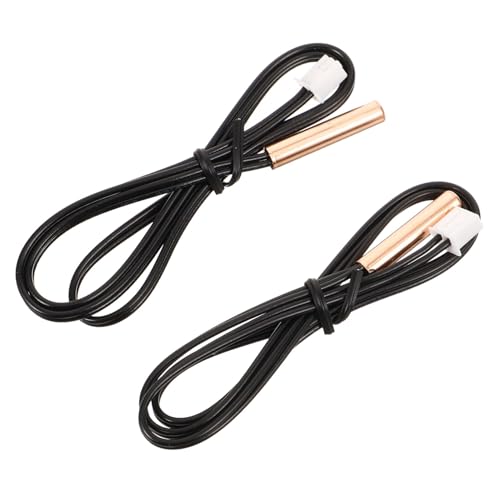 SMASOLO 2piezas Sensor De Temperatura Del Aire Acondicionado Termistor De Accesorio Para Reparacion De Aire Acondicionado