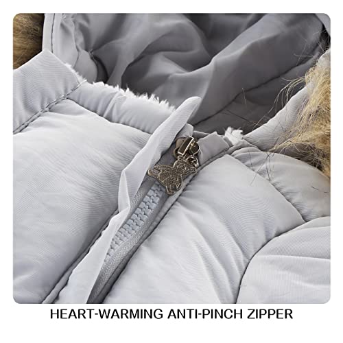 Image of Baby Girl Winter Snowsuit Toddler Jacket Clothes For Boy Infant Jumpsuit Hoodied