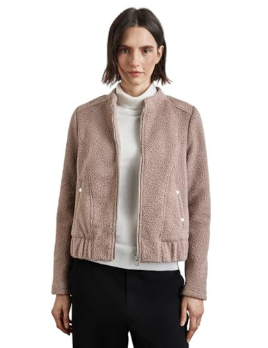 Veste bomber au look peluche pour rester au chaud sans sacrifier votre style