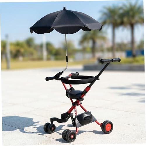 Paraguas con clip de rotación 360° para silla de camping con protección UPF 50+ 3