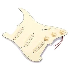 Pickguard de guitare électrique KLOP256 – Protection contre les rayures avec aimants Alnico V pré-câblés - Les Beatles, Paul McCartney, John Lennon, RIngo Starr, George Harrison Pickguard de guitare électrique KLOP256 - Protection contre les rayures avec aimants Alnico V pré-câblés – Image 5
