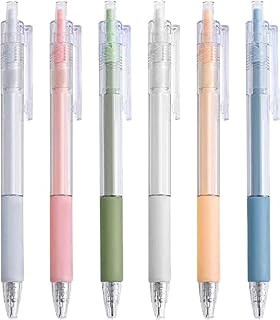 Ediladom 6 Pcs Cartoon Pattern Student Utility Pen, Craft Pen Mini Desktop Pen Painting Paper Cutter Diary Picture Drawing Cutting Pen Art Supplies Pen Set