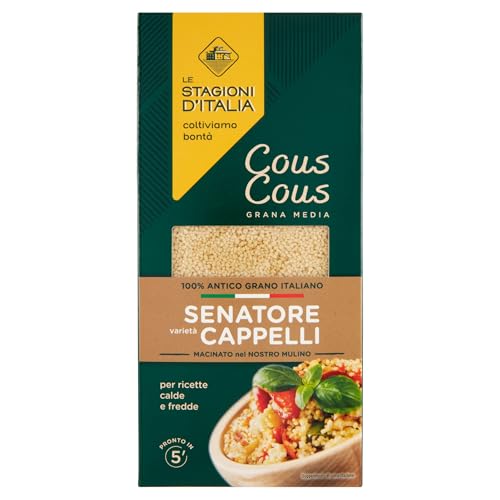Le Stagioni d'Italia varietà Senatore Cappelli Cous Cous Grana Media 400 g