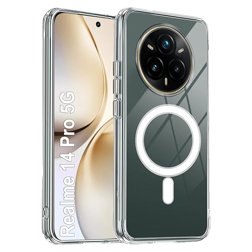 Image of Zapcase Back Case Cover for Realme 14 Pro 5G | Compatible for Realme 14 Pro 5G Back Cover | Scratch-Resistant Back Cover | Clear