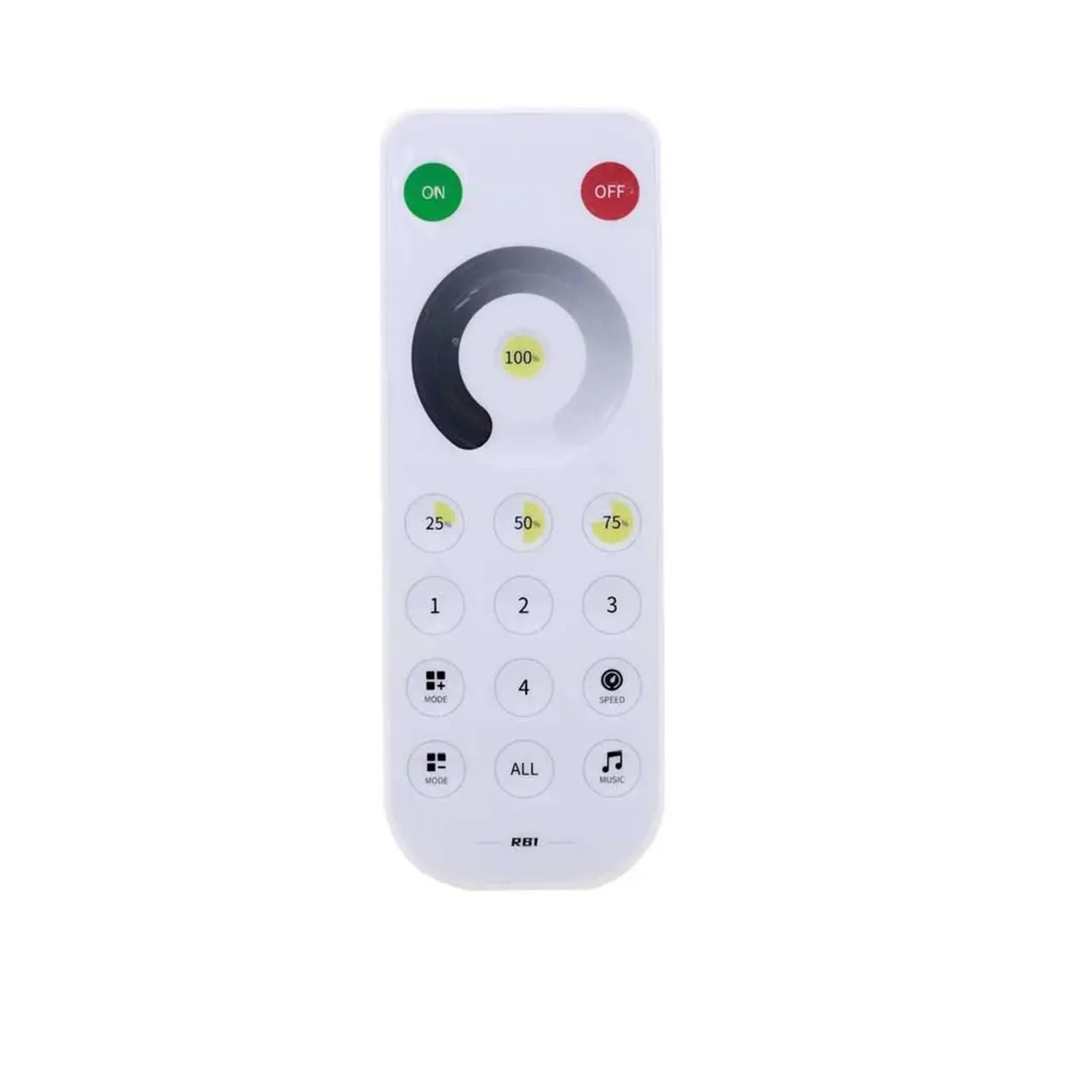 Controlador LED 2.4G SP631E para eliminar el parpadeo en tiras monocolor 5050