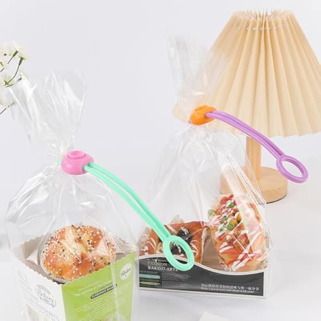 6-piece bag color sealing rope is suitable for multifunctional sealing ropes such as food bag sealing storage and kitchen bag sealing. Creative binding rope