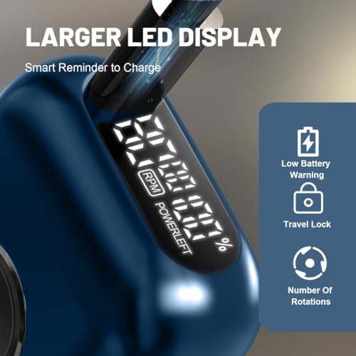 Image of Electric Foil Shavers for Men: 4 Floating Blades & Dual Speed