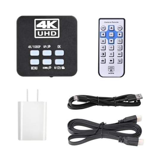 HAYEAR 4K 30fps UHD Microscope Camera