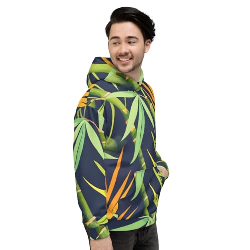Sweat à capuche imprimé pour un style urbain dynamique et décontracté