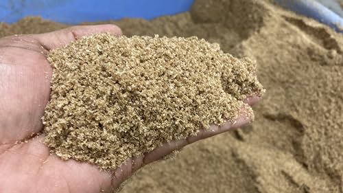 Image of WOODFRESS Wood Pressed Oil Cake Pellets, Cattle & Animal Feed, Plant Fertilizer, Food for Cow, Buffalo & Bulls (Sesame Oilcake Pellets 2Kg)