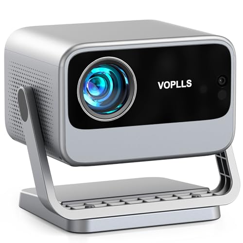 Smart Beamer【Netflix Official & Dolby Audio 】 Autofokus/Trapezkorrektur Beamer WiFi6 Bluetooth Full HD 1080P Video Projektor Heimkino/Outdoor Projector für Handy/PC