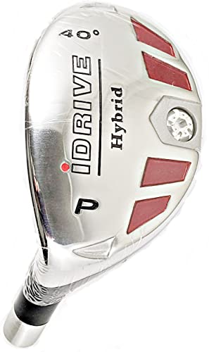 Left-Handed Men's I-Drive #PW-40° Loft Hybrid Golf Club with Graphite Shaft, Regular Flex