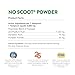 NaturVet - No Scoot for Dogs - Plus Pumpkin - Supports Healthy Anal Gland & Bowel Function - Enhanced with Beet Pulp & Psyllium Husk (5.4oz Powder)