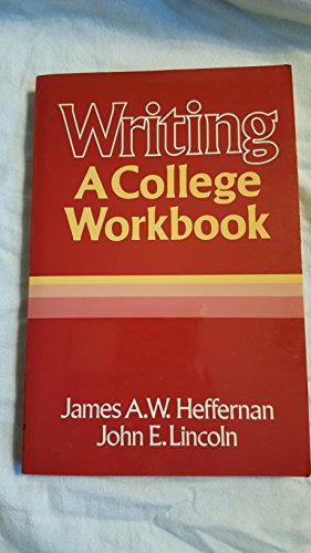 Writing: A College Workbook 0393951774 Book Cover