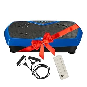 Lifepro Acupressure Vibration Plate Platform Exercise Machine, Burn More Calories & Alleviate Back & Joint Pain at Home with a Whole Body Vibration Plate Exercise Machine Lymphatic Drainage Stimulator