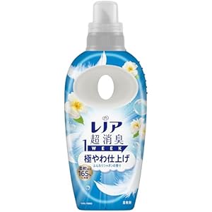 レノア 超消臭1WEEK 柔軟剤 極やわ仕上げ ふんわりシャボンの香り 本体 490mL 197円！プライム会員は送料無料！